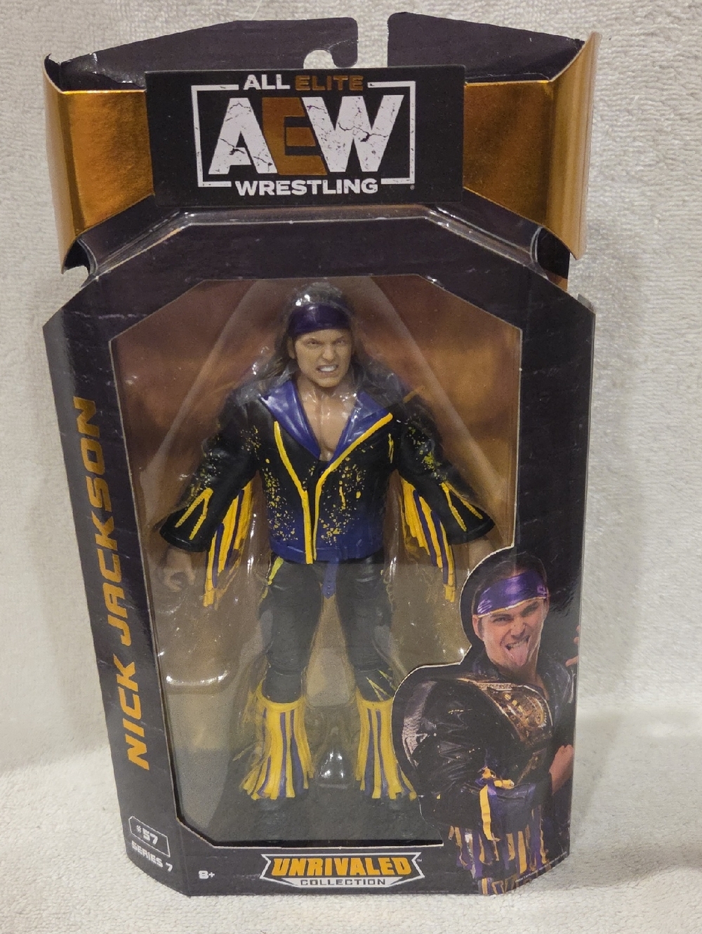 NICK JACKSON AEW FIGURE